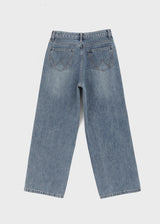 [MADE] Mir Washed Wide Denim Pants