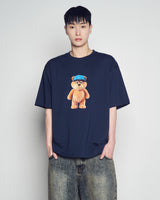 26SS 3D STAND AC BEAR SHORT SLEEVE T-SHIRT