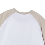 25SS スペースラビットラグランクロップ半袖Tシャツ エッセンシャルベージュ