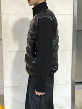 Chroma High Neck Knit Padding 2C