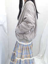 Texture Shirring Jumper