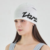 New Wave Varzar Jacquard Beanie White