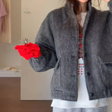 ルーズヘアジャンパー