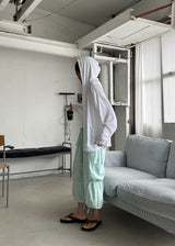 COOL LOOSE HOOD ZIP-UP