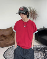 Ed High-Density Roll-Up Color Matching Short Sleeve Tee