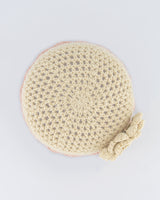 【MADE】Doyoubi Dimanche PeppoBBeBBo knitted beanie[Beige/Pink]