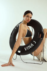 Triangle Bikini Panties (Black)