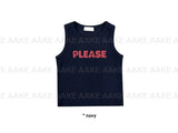 PLEASE SLEEVELESS