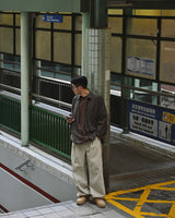 MP WASHED CURVED PANTS BG 