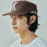 kv pillbox cap brown