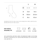 [3PACK] 1507 LINE MESH ATHLETIC HALF SOCKS