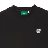 ホワイトマックボ長袖Tシャツ (T21112S) - BLACK