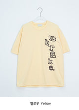 [unisex] キライ プリンティング ルーズフィット ショート スリーブ ティー