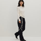 Side String T/Shirts Ivory