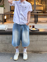 Send washing over bermuda pants