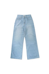 Light washing denim