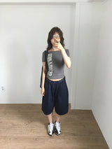 クウォーターバミューダパンツ (2color)