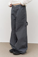 Six Canvas Carpenter Pants
