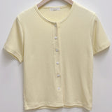 Dine Button Short Sleeve T-Shirt