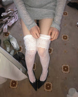 f - jet race over knee socks