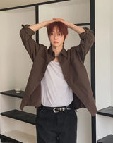 Benon Damaged Field Shirt Jacket