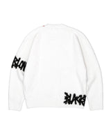 BBD Disorder Graffiti Logo Sweater (White)