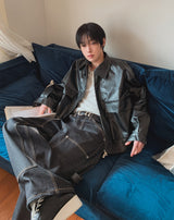 Cres Double Knee Carpenter Raw Denim Pants