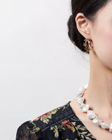 Garden Small Hoop Earrings Gold