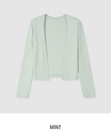 Soda Slim Open Cardigan