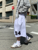 94 Embroidered Bermuda Sweat Shorts