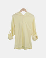 Joa Hooded Roll-Up Long-Sleeve T-Shirt