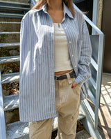Ender Stripe Over Shirt