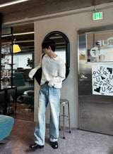 Embo Ice Washing Denim Pants