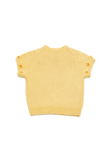 ミニフラワーショートニット [Yellow]