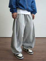 ピンチサイドスナップスウェットパンツ6C