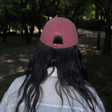 Little-dreamer washed ball cap_red