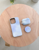 [MADE] アイリス シルバーエポキシ iPhoneケース