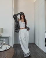 Lower Brushed Wide Jogger Pants