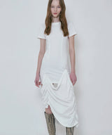 DROOP LINE TEE DRESS