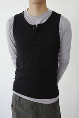 henley fitt sleeveless