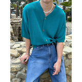 [S/S] Solid boucle v neck half cardigan (5color)
