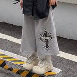 クロススウェットバミューダパンツ