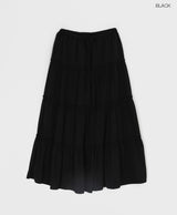 [MADE] Surea Flare Long Skirt