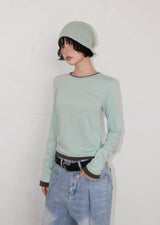 COLOR BINDING LONGSLEEVE