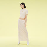 レインストライプスカート(cream)