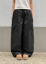 [MADE] Active Padded Two-Way Banded Waist Pants