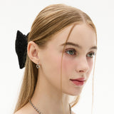Unbalanced Heart Moon Earrings