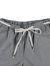 チェックレースパンツ (GREY)