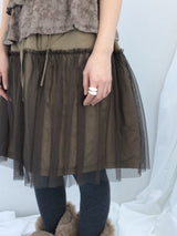 Shea layer padded skirt