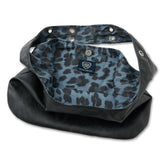 Inner leopard artwork bag [Black]
